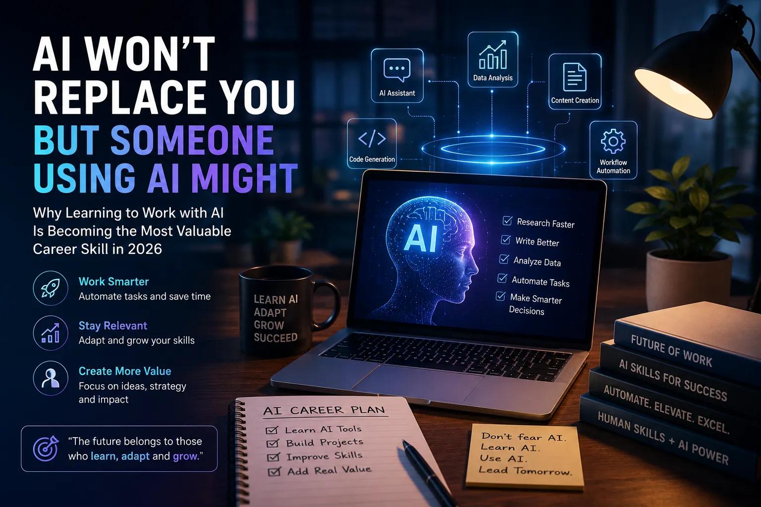 AI Won't Replace You