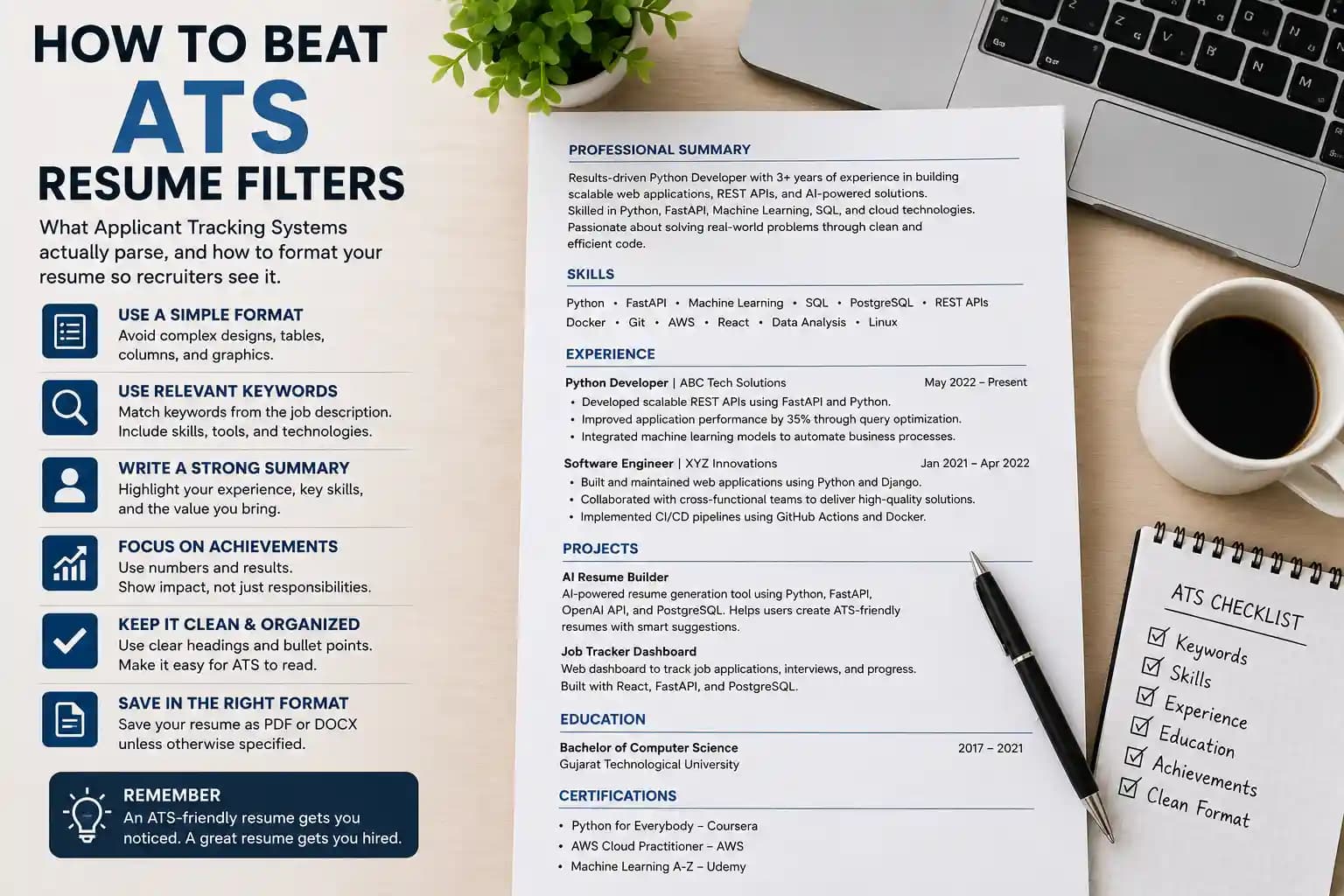How to Beat ATS Resume Filters